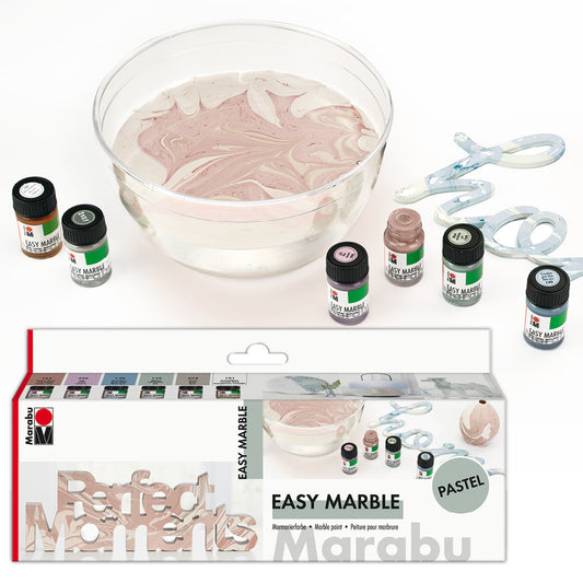 Marabu Easy Marble Pastel Set