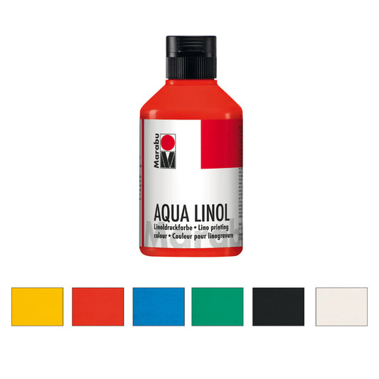 Marabu Aqua Lino Printing Colour | 250ml Bottle