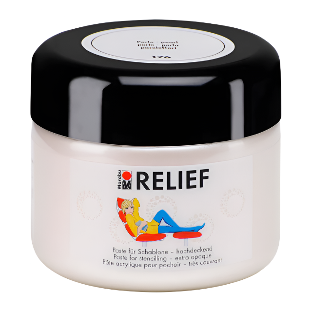 Marabu Relief Paste 225ml - Pearl