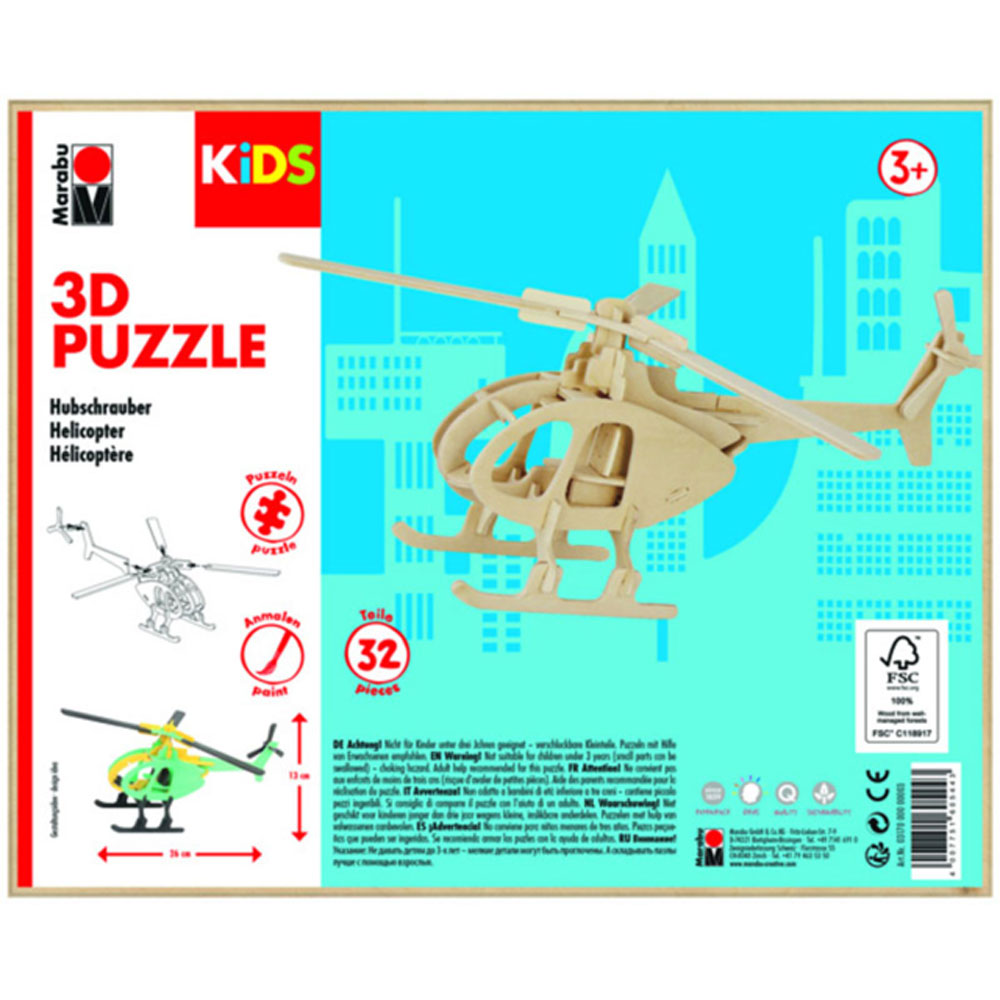 Marabu 3D Puzzle Kit