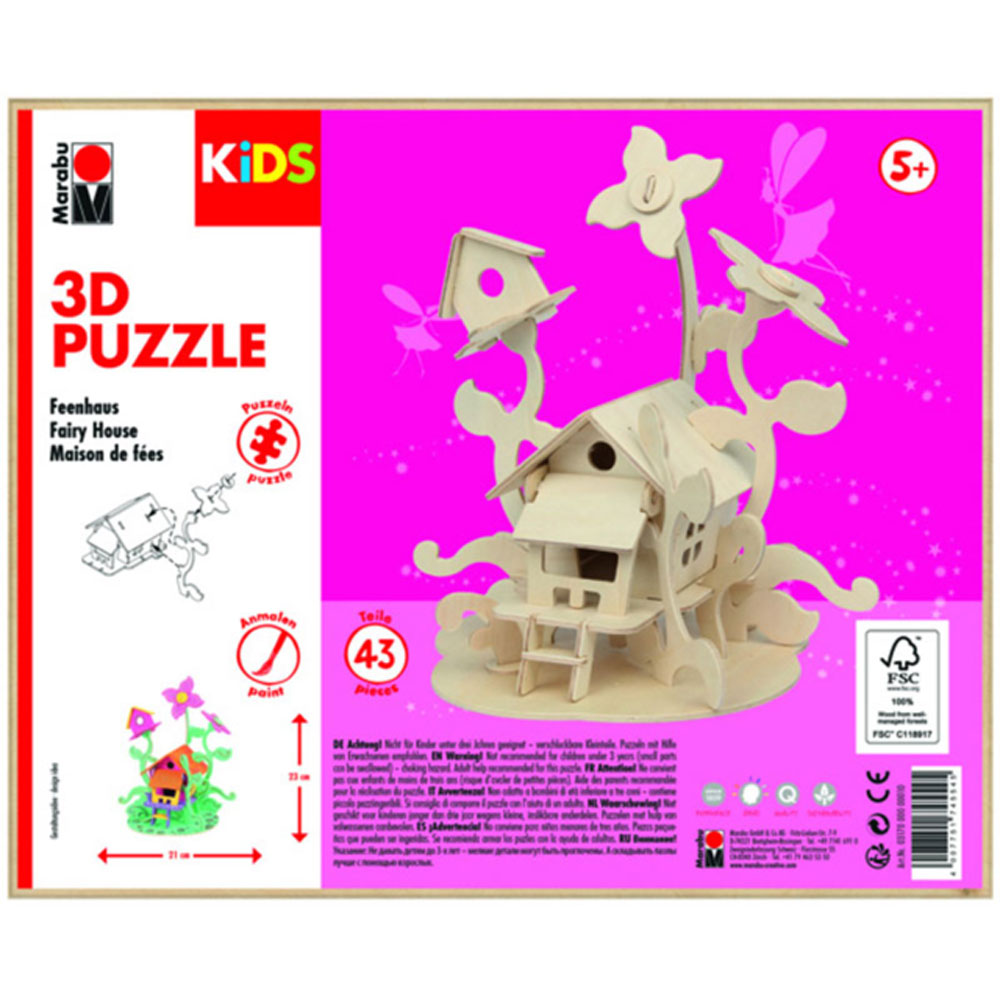 Marabu 3D Puzzle Kit