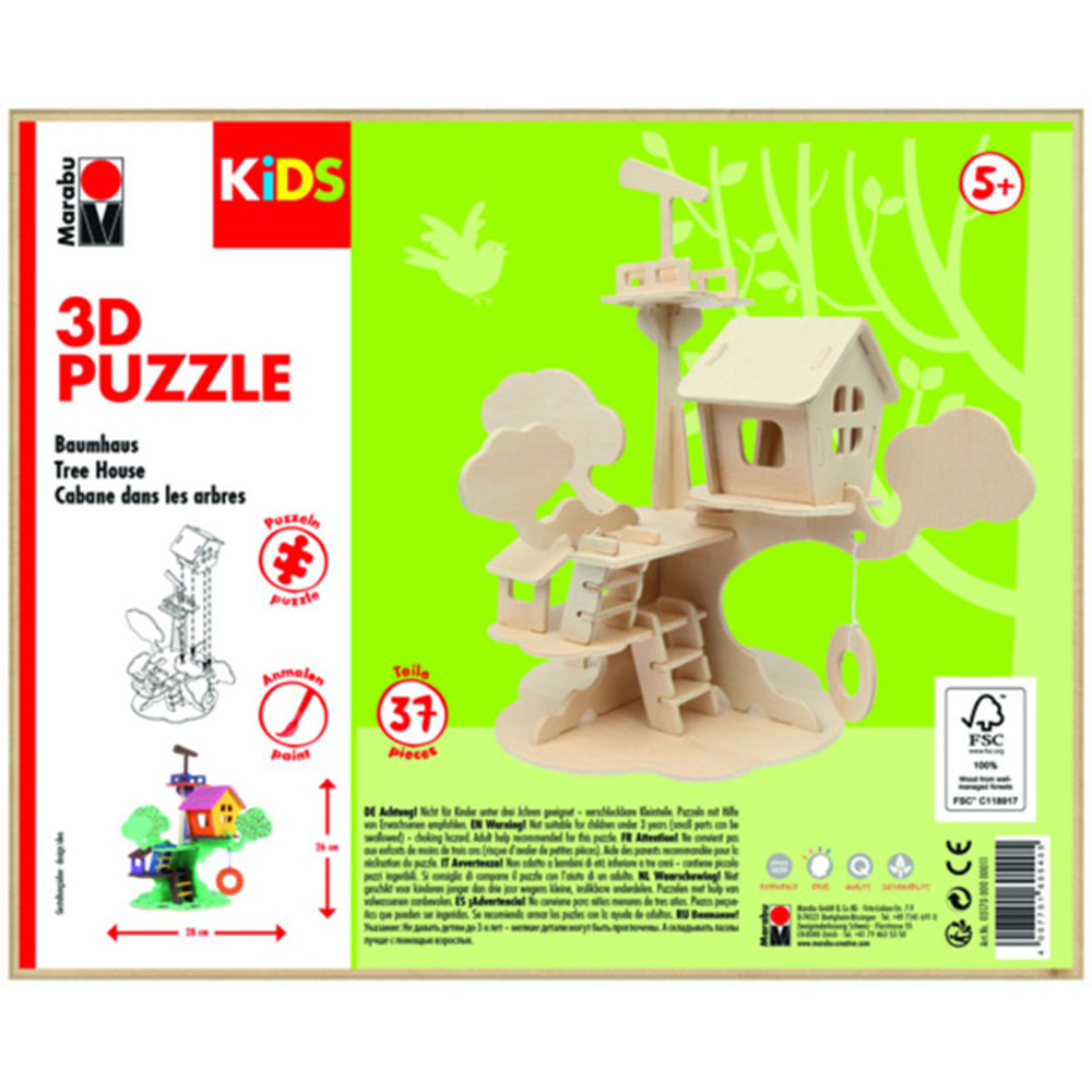 Marabu 3D Puzzle Kit