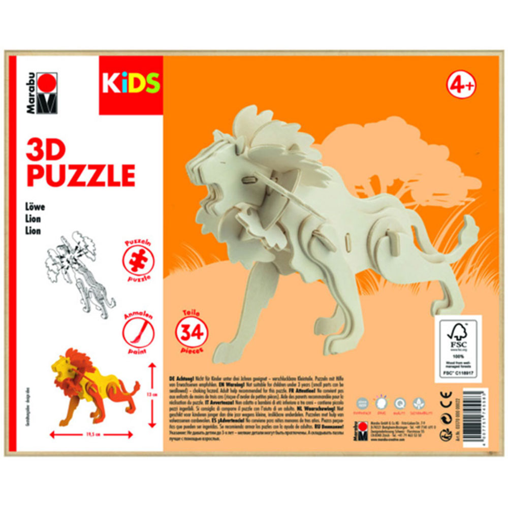 Marabu 3D Puzzle Kit