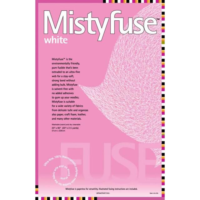 Mistyfuse Fusible Fibre 50x230cm White