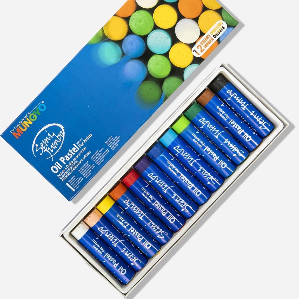 Mungyo Semi Jumbo Oil Pastels