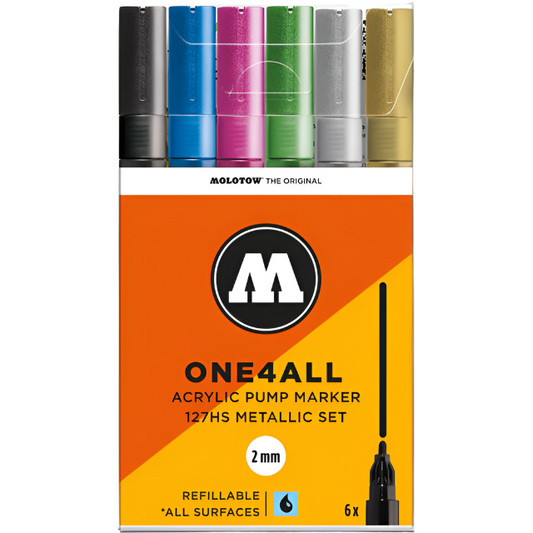 Molotow One4all Metallic Set