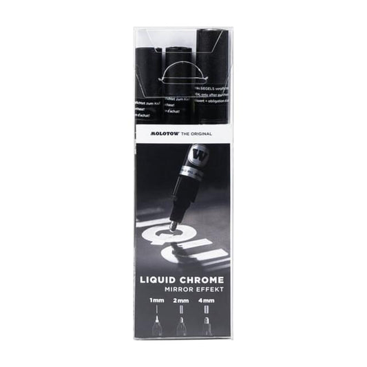 Molotow Liquid Chrome Pen Set of 3