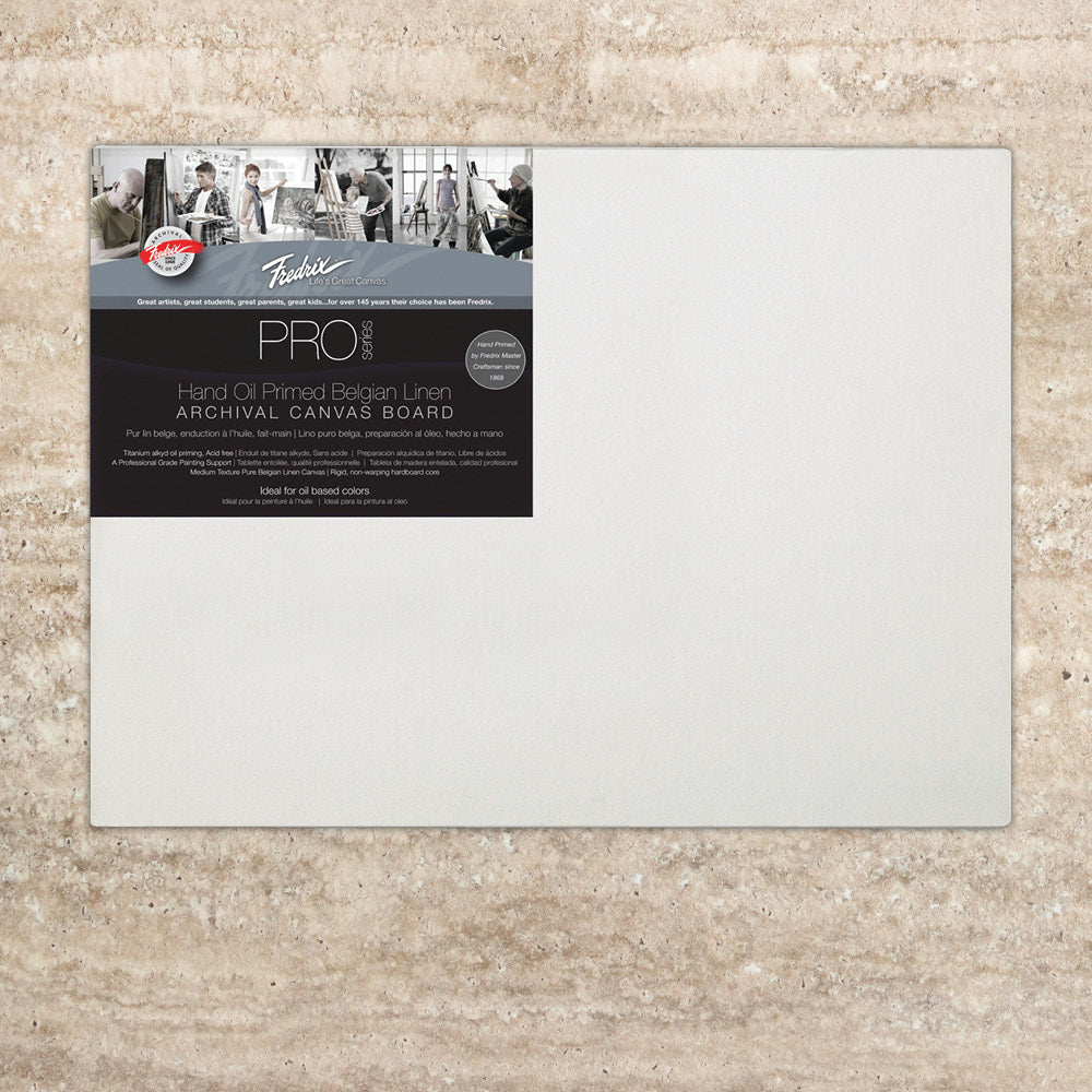 Fredrix Pro Series Archival Oil Primed Linen Boards