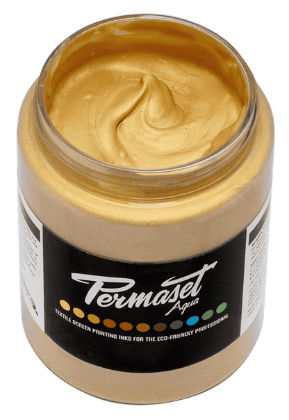 Permaset Aqua Screen Printing Colours | Metallic Colours