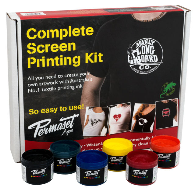 Permaset Aqua Screen Printing Kit