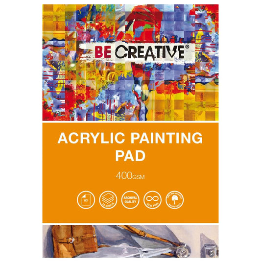 Be Creative Acrylic Painting Pads