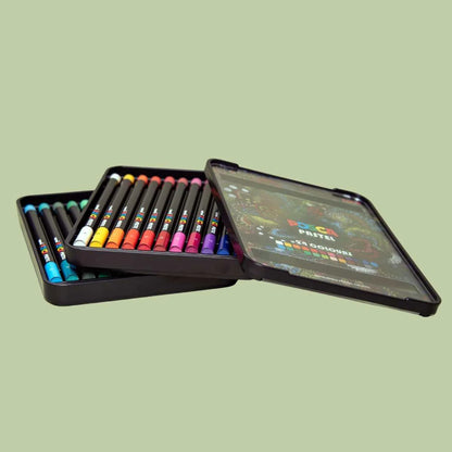 Posca Oil-Based Colouring Pencil Sets