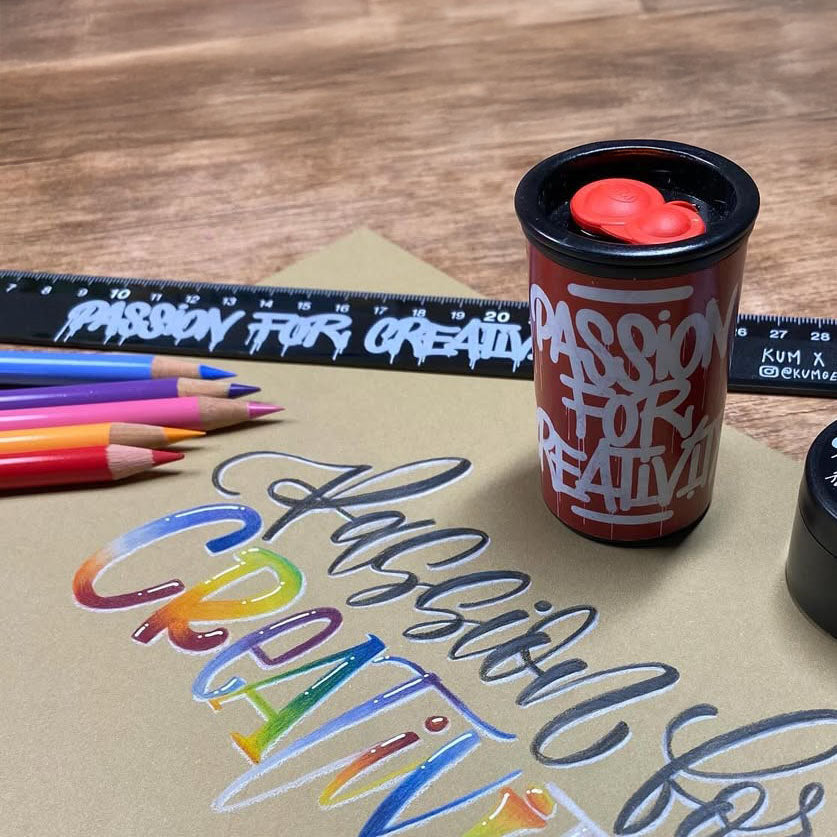 KUM KM2 Passion for Creativity Double Hole Sharpener