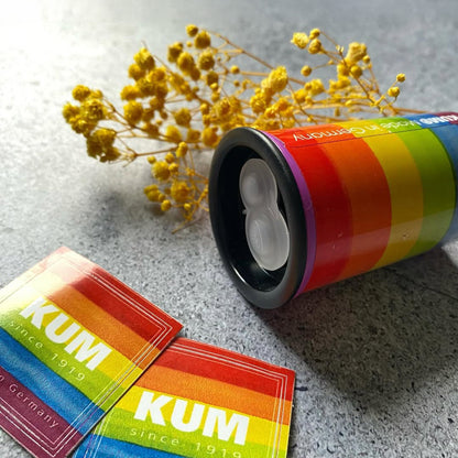 KUM KM2 Rainbow Double Hole Sharpener