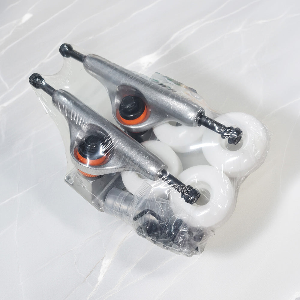 Skateboard Truck Wheel, Bearings & Bolts | Set of 2