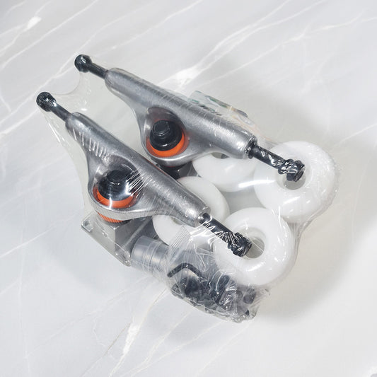 Skateboard Truck Wheel, Bearings & Bolts | Set of 2