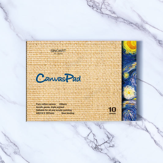 Sinoart 280gsm Primed Cotton Canvas Pads