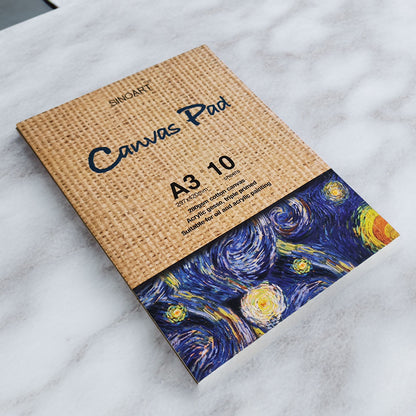 Sinoart 280gsm Primed Cotton Canvas Pads