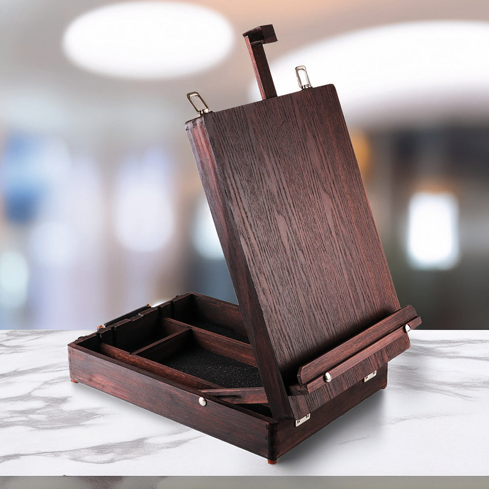 Pinewood Table Box Easel - Espresso Collection