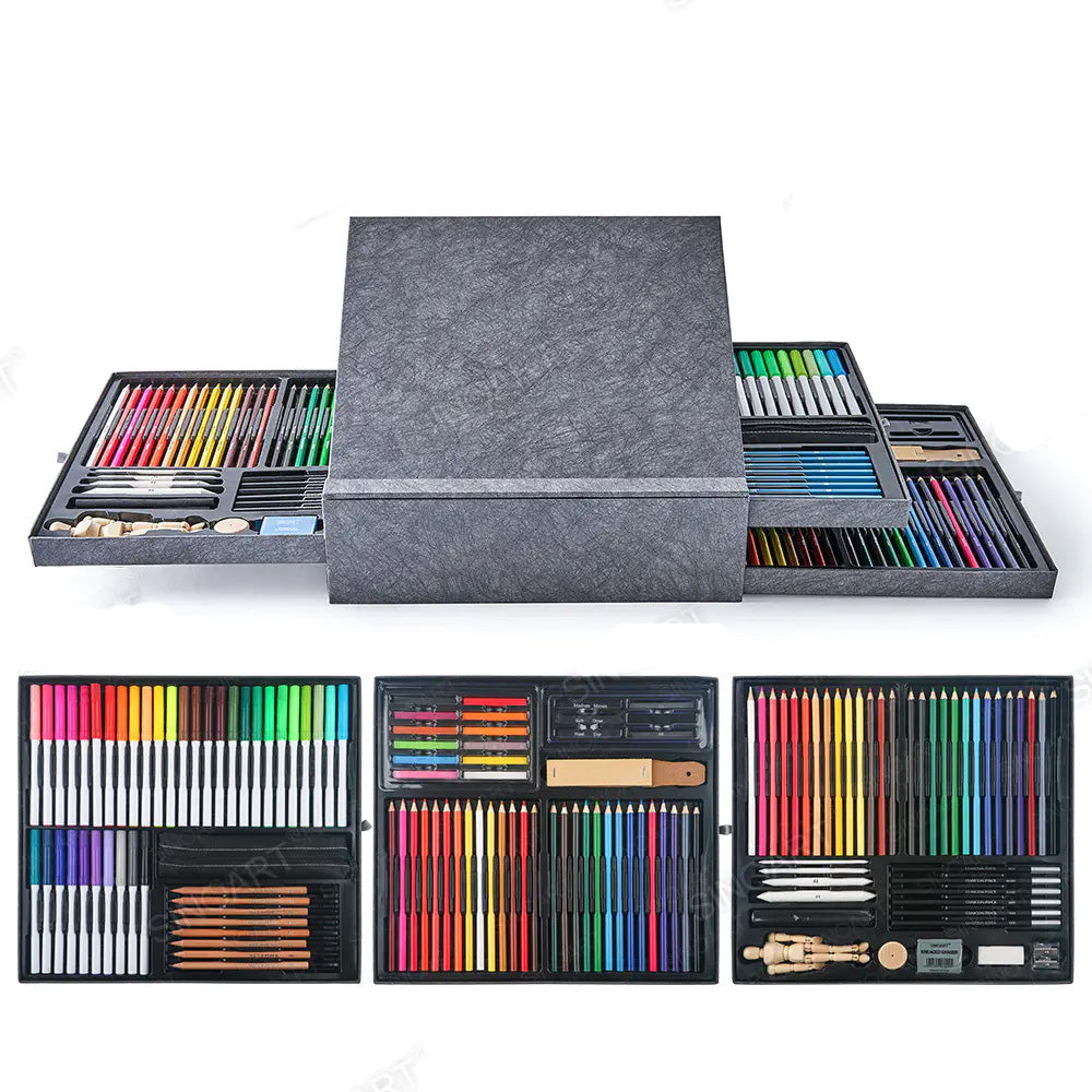 The Ultimate Multi-Media Drawing Box | 140 Piece