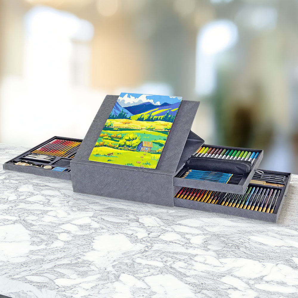 The Ultimate Multi-Media Drawing Box | 140 Piece