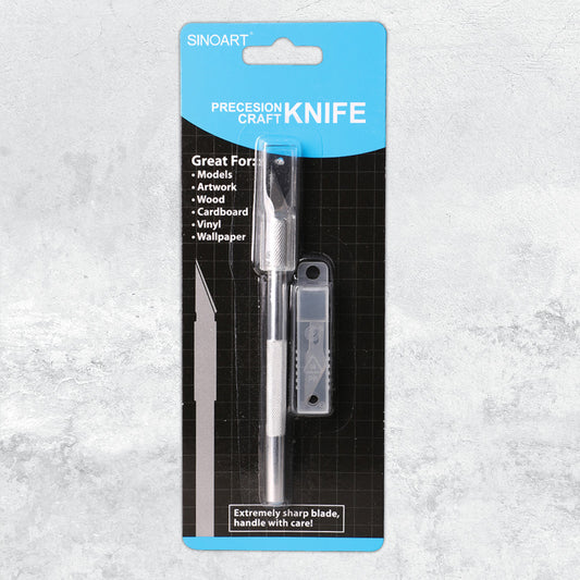 Craft Knife with Safety Cap & 2 Blades