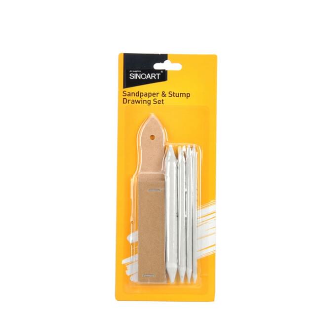 Sandpaper and Stump Drawing Set