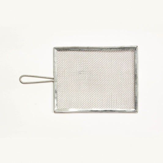 Stainless Steel Splatter Screen/Sieve - 9.5x12cm
