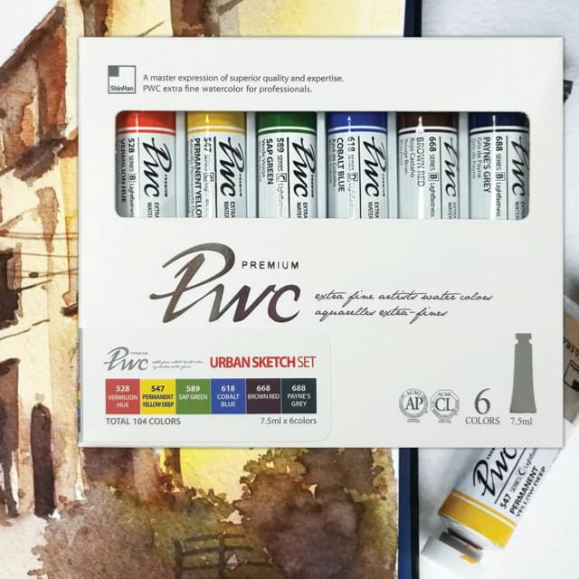 Shinhan PWC Urban Sketchers Set