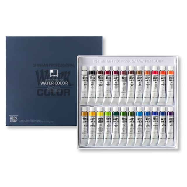 Shinhan Artist Watercolours Set 24