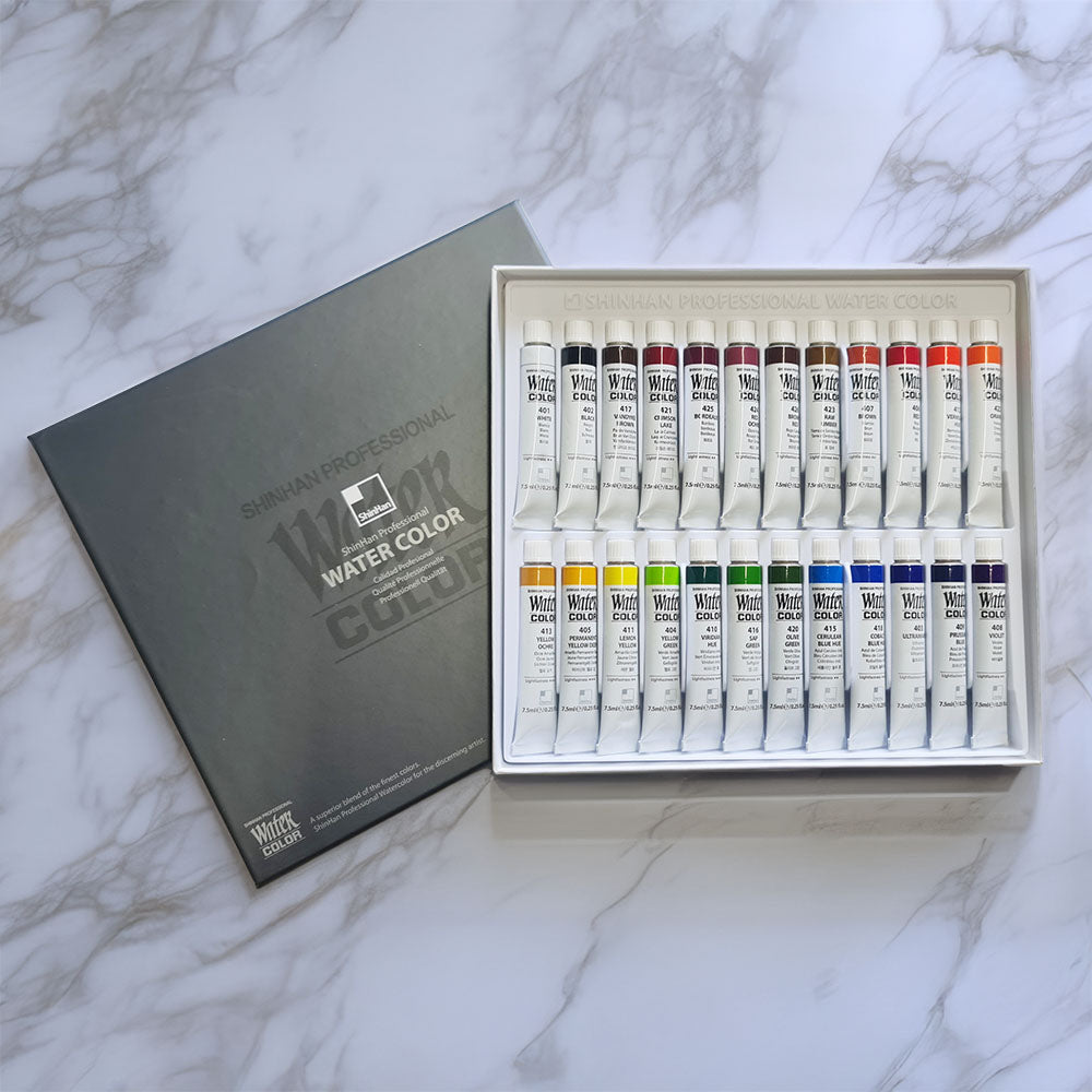 Shinhan Artist Watercolours Set 24