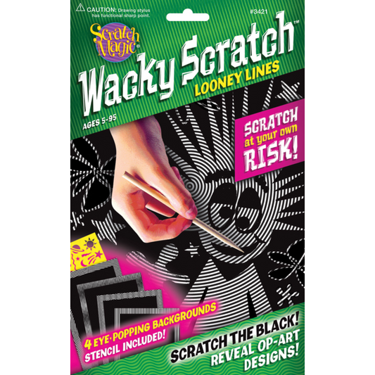 Scratch-Magic Wacky Scratch Kit - Looney Lines