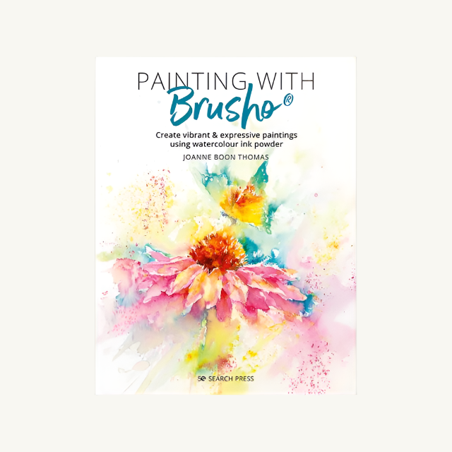 Painting with Brusho by Joanne Boon Thomas ?Ãƒâ€¡ÃƒÂ´ Learn to create vibrant, expressive paintings with watercolour ink powder using step-by-step techniques and creative effects.