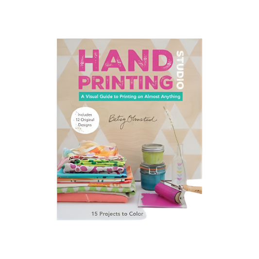 Hand printing studio by Betsy Olmstead