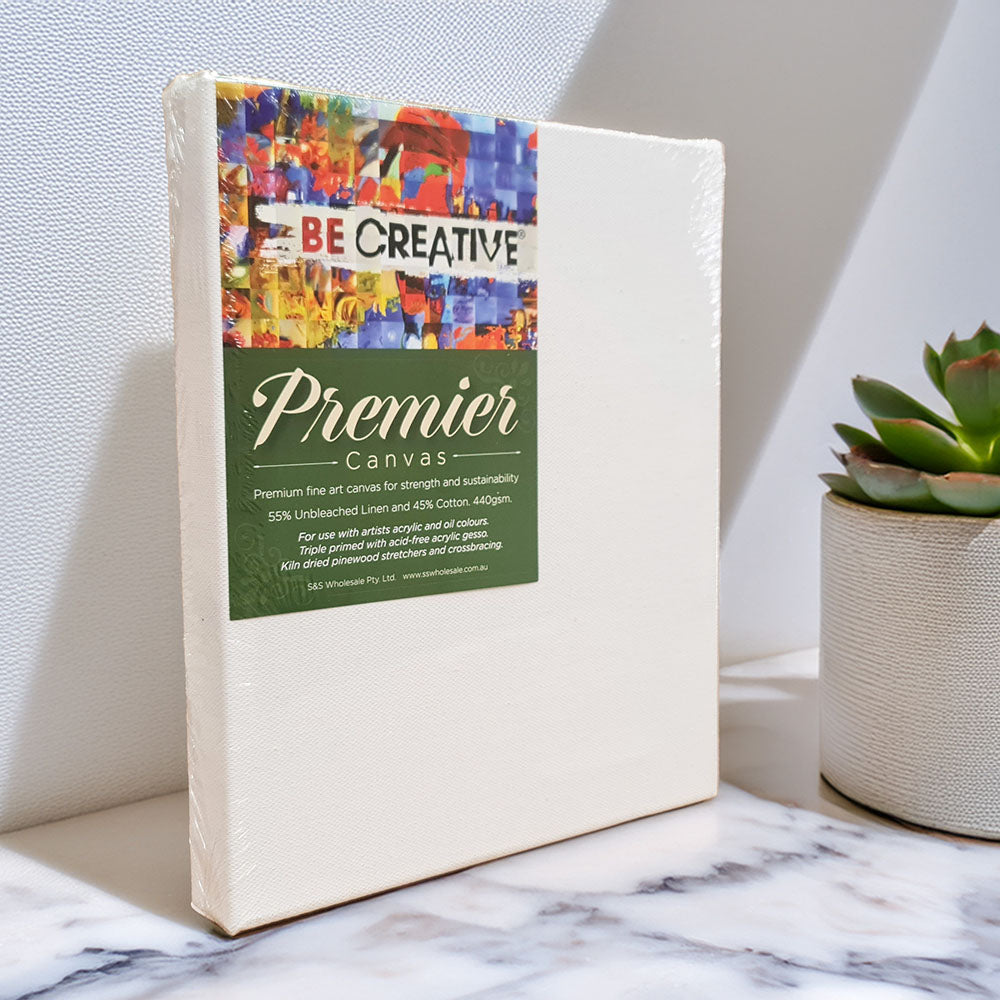 Be Creative Premier Stretched Canvas – Arthouse Direct