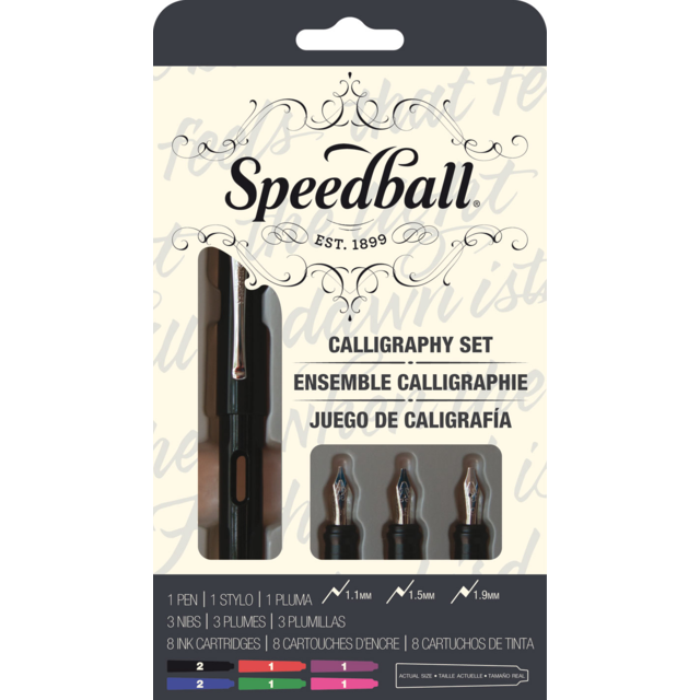 Speedball Basic Fountain Pen Calligraphy Set