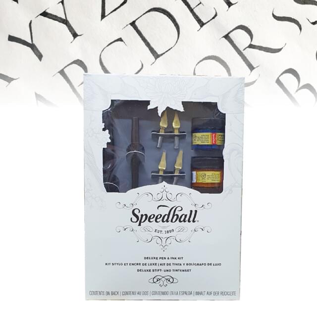 Speedball Deluxe Pen + Ink Kit