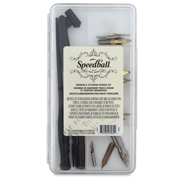 Speedball Lettering And Drawing Guide Speedball Drawing & Lettering Storage Set – Arthouse Direct