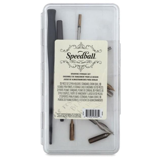 Speedball Drawing Pen Storage Set