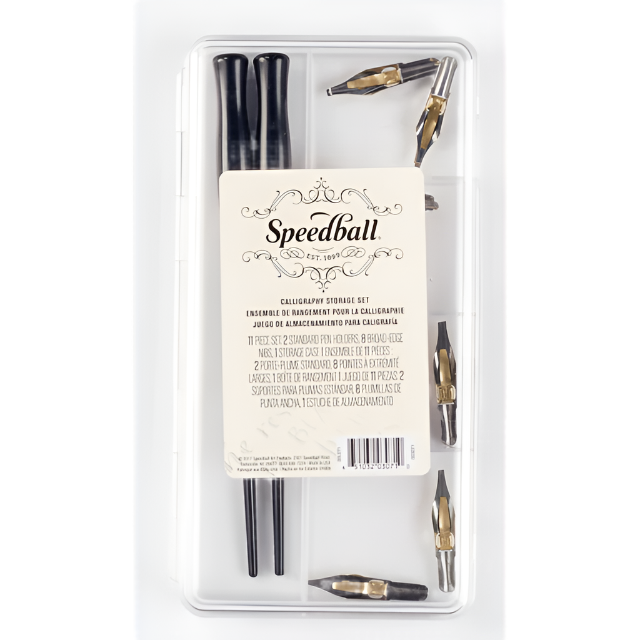 Speedball Calligraphy Pen Storage Set