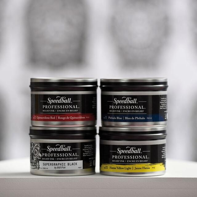 Speedball Professional Relief Ink Sets