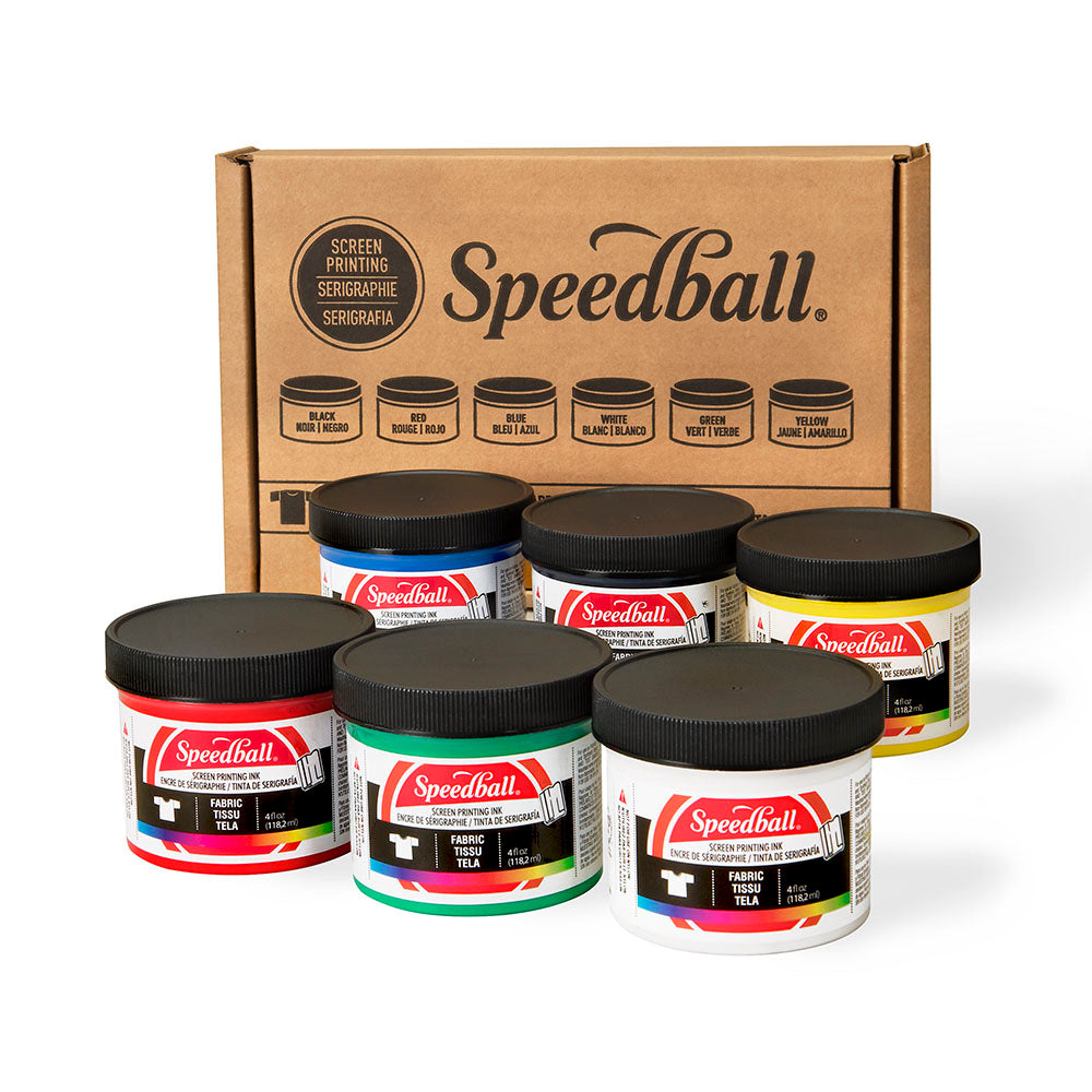 Speedball Fabric Screen Ink Starter Set