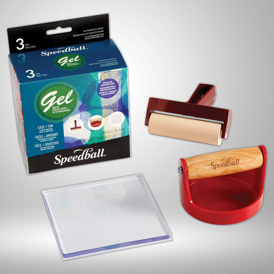 Speedball Gel Monoprinting Tool Kit