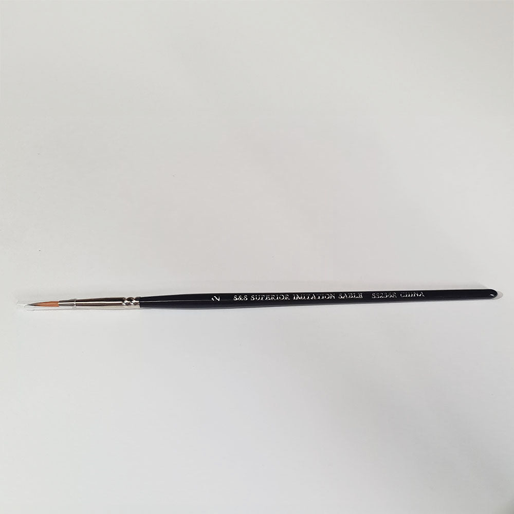 S&S Superior Round Imitation Sable Brushes