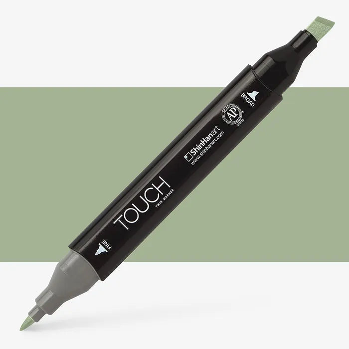 Shinhan Touch Twin Marker | Green Tones