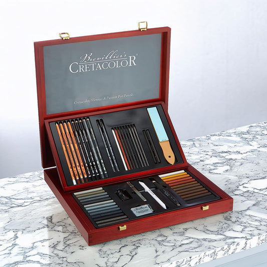 Cretacolor Professional Selection Wooden Box Set