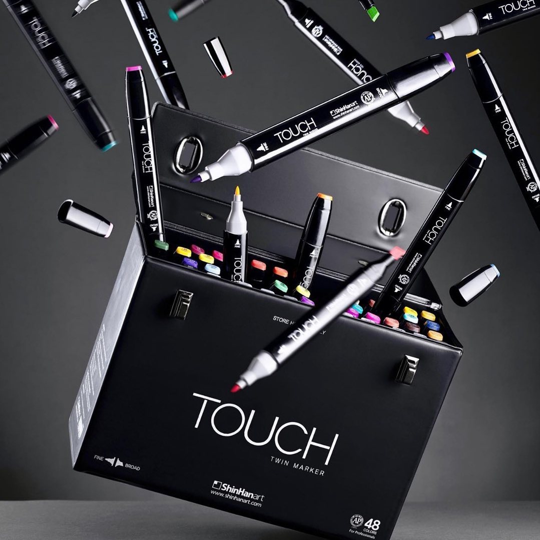 ShinHan Touch Twin Marker Set of 48