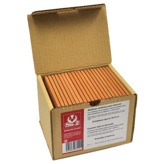 Sio-2 Terracotta Decorating Tiles | Box 20