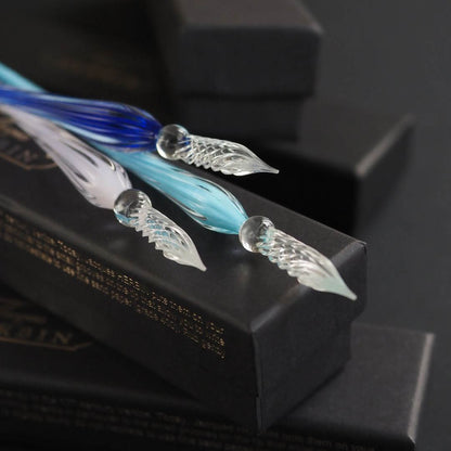 Jacques Herbin Twisted Glass Pen