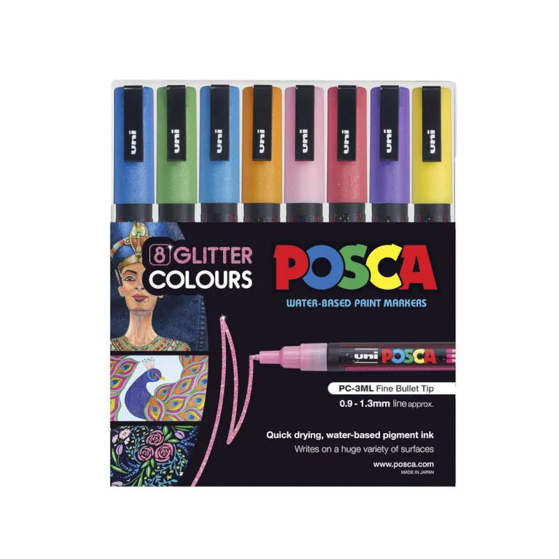 Posca Small Bullet Tip Marker 1.3mm - Assorted Sets